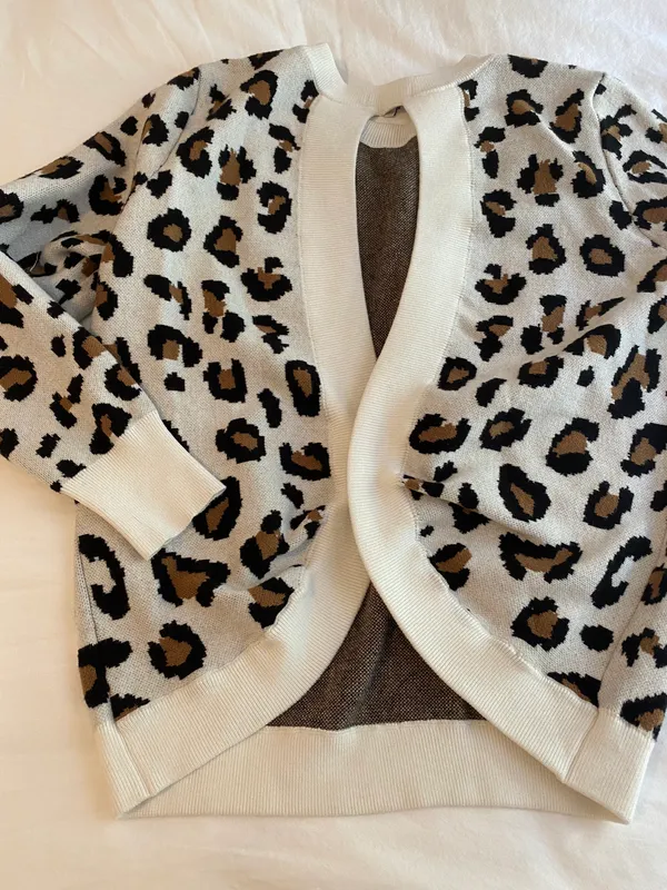 Miss Sparkling Cheetah Sweater - Image 3