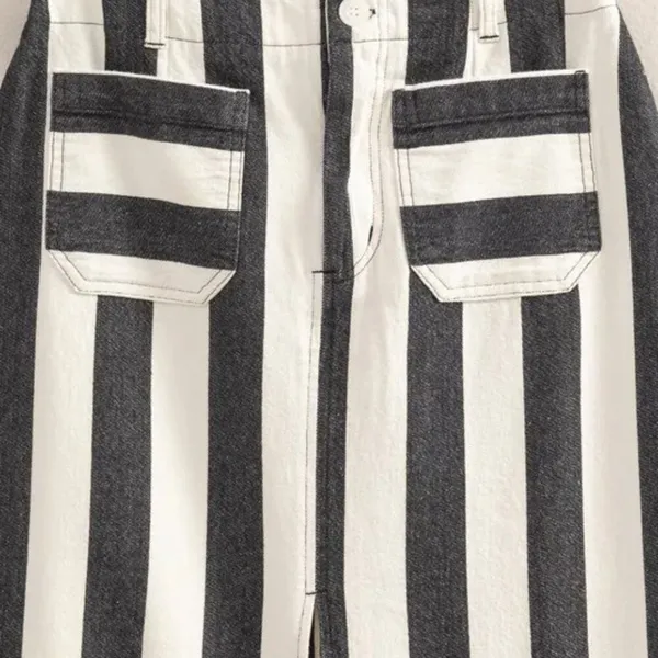NWT HYFVE Striped Pocket Detail Maxi‎ Skirt - Image 3