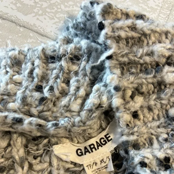 Garage Gray Cozy Warm Cardigan Size Large - Image 4