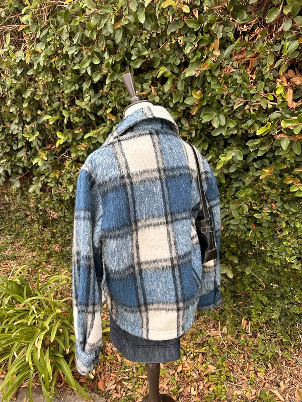 ✨Zara plaid button up Coat  - Image 3