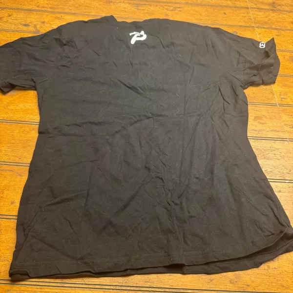 Peloton Womens Black Short‎ Sleeve T Shirt Size Medium Century Logo - Image 3
