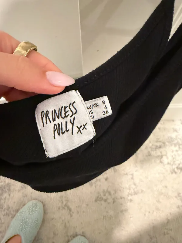 Princess Polly One-Shoulder Top Crop - Image 2