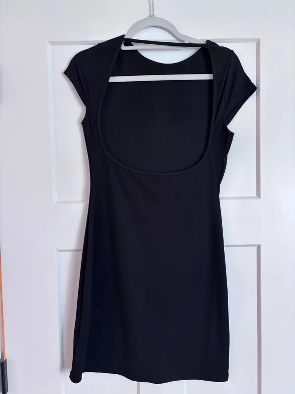 Princess Polly Black Mini Dress - Image 3