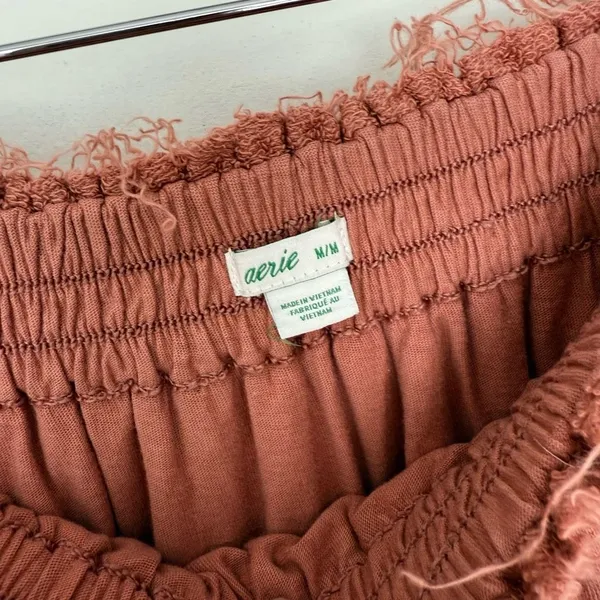 Aerie Women’s Medium Ruffle Distressed Skirt - Image 2
