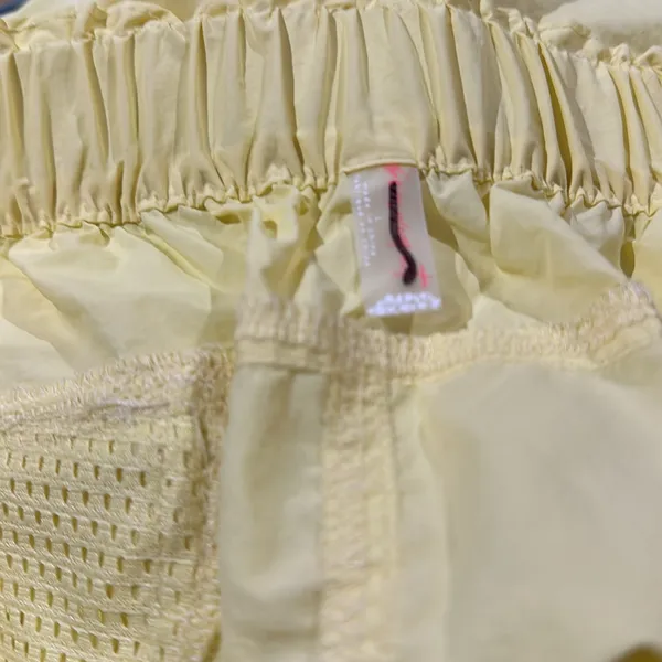 NWOT FP Movement X Free People In the Wild Shorts In Glow Yellow - Image 6