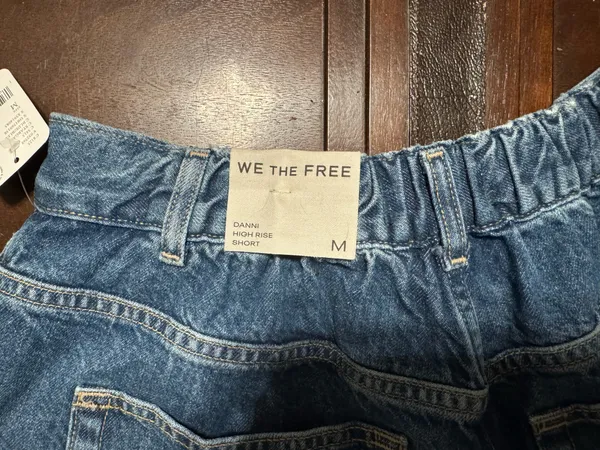 Free People Denim Shorts - Image 3