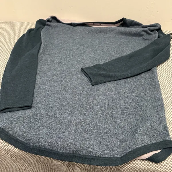 SMARTWOOL WOMENS SWEATER SIZE S BLUE TWILIGHT - Image 4