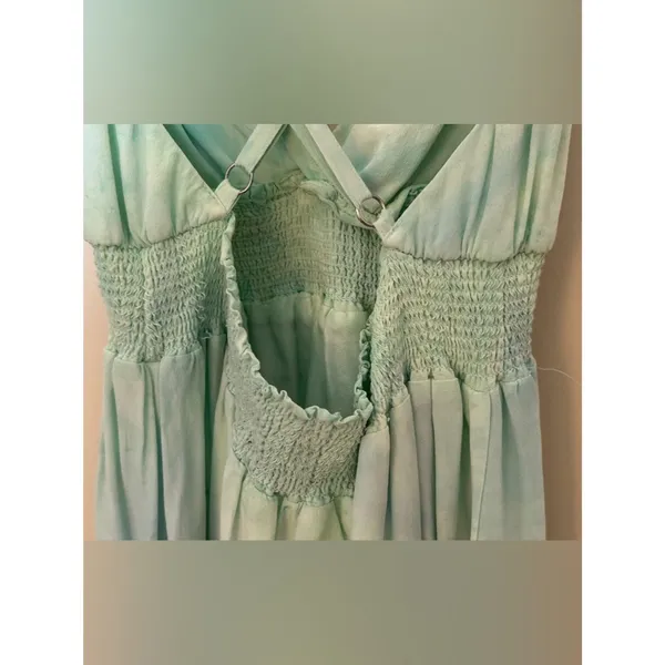 Gypsy Mint Maxi Women's Sz Medium Pastel Gradient Maxi Dress - Image 8