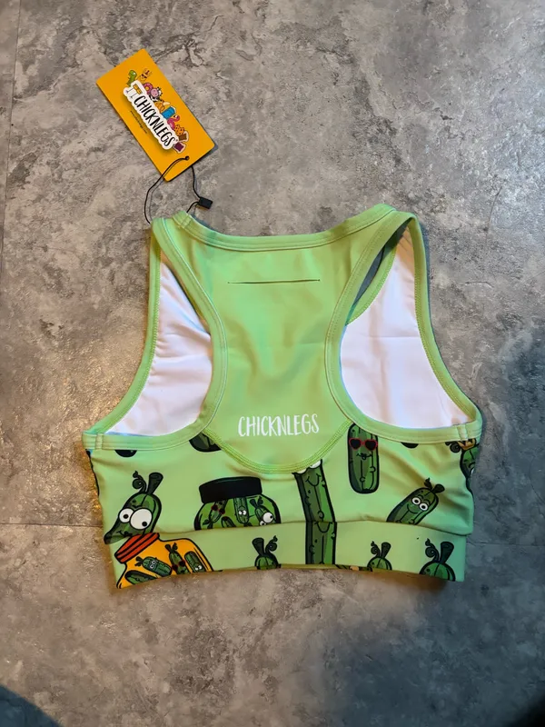 Chicken legs, sports bra size extra small new with tags - Image 2