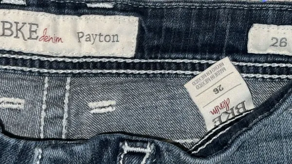 BKE PAYTON CROPPED JEANS SIZE 26 - Image 2