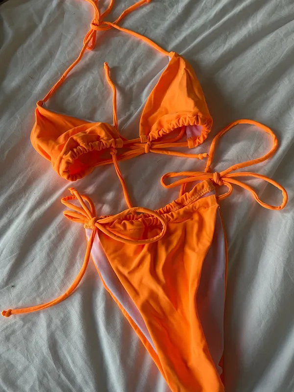 Bikini set Orange Size M - Image 5