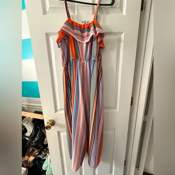 Colorful Striped Romper - Image 5