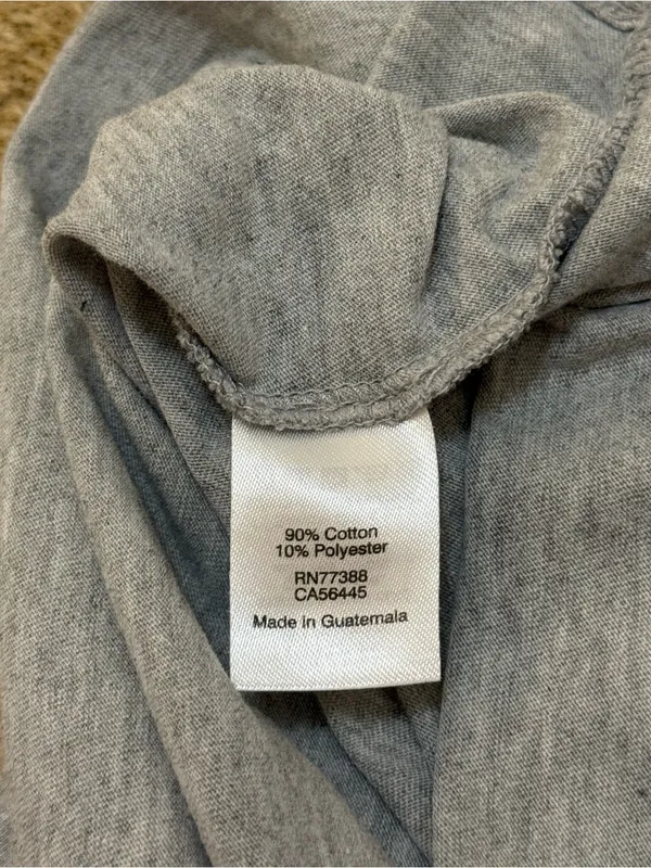 J.Crew love first grey rainbow font pride T-shirt women’s size medium - Image 7
