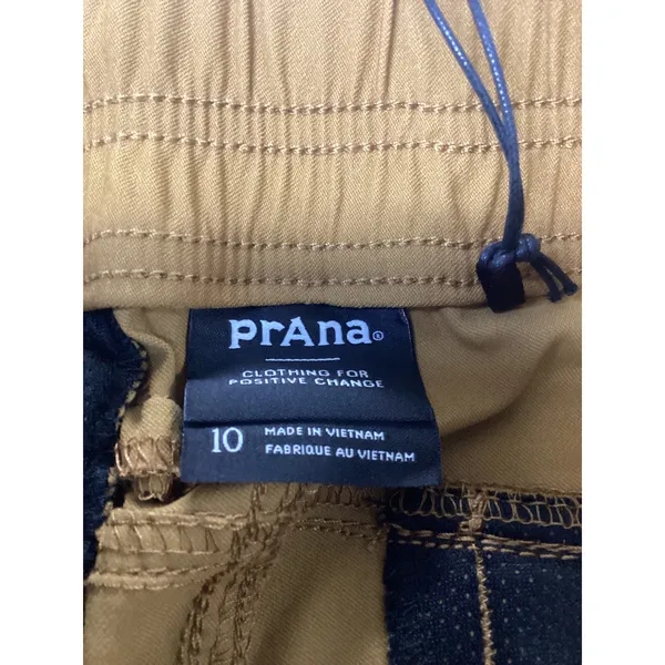 Prana Halle E-Waist Jogger II Antique Bronze Womens‎ 10 Hiking Pants 1971691 - Image 2