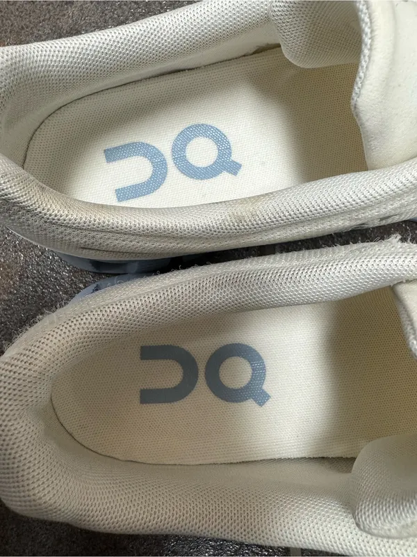 ON Running Womens Cloud 5 Gym Shoes Sneakers Trainers Chambray Blue White 10 - Image 12