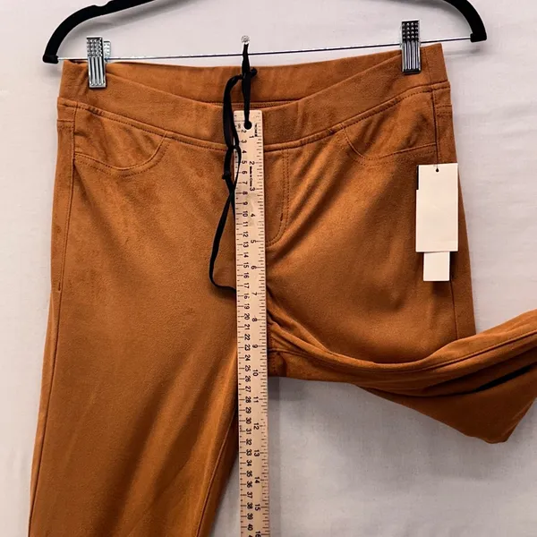 Design Lab x‎ Lord And Taylor Flare Pants Brown Medium - Image 13