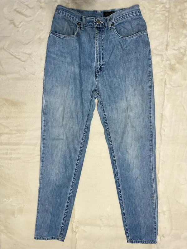 J. Crew Vintage Made in the US Women's Size 10 Light Blue Wash Mom Jeans - Image 2
