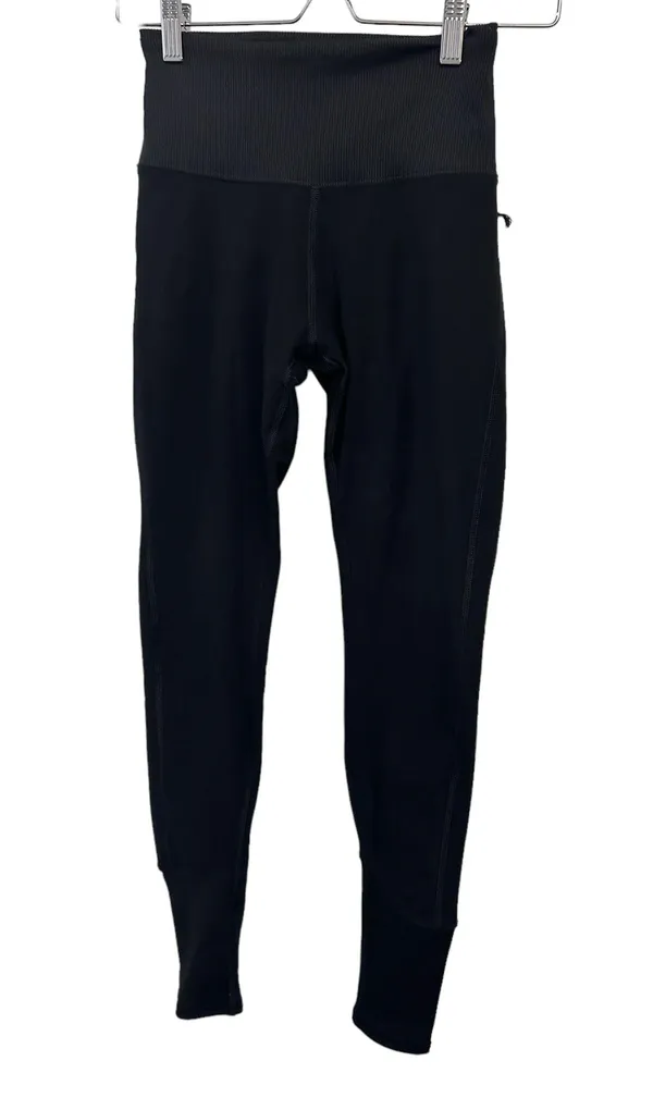 Alo HIGH-WAIST ALOSOFT LOUNGE LEGGING BLACK Size S NWT - Image 9