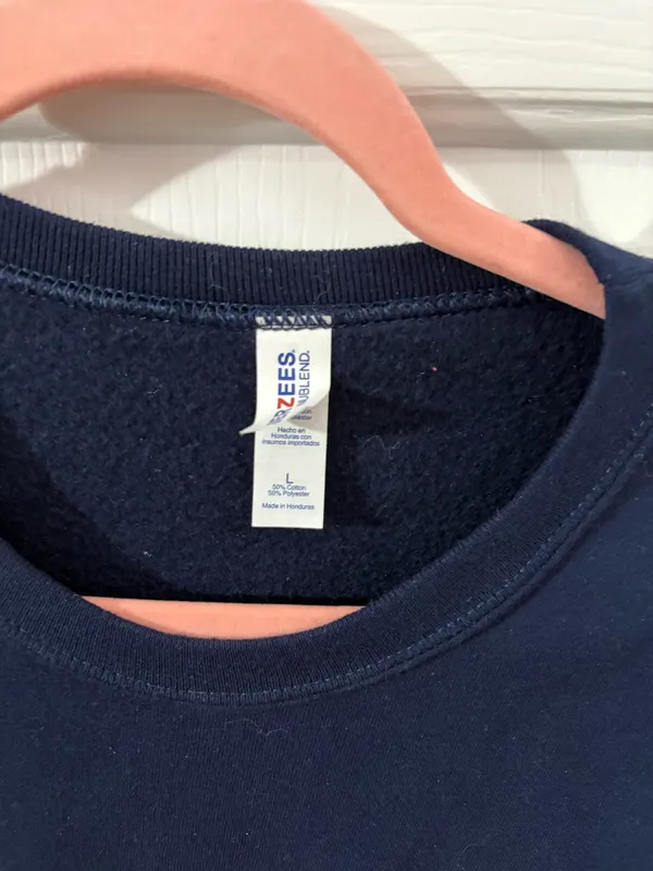 Hoodie Blue Size M - Image 2