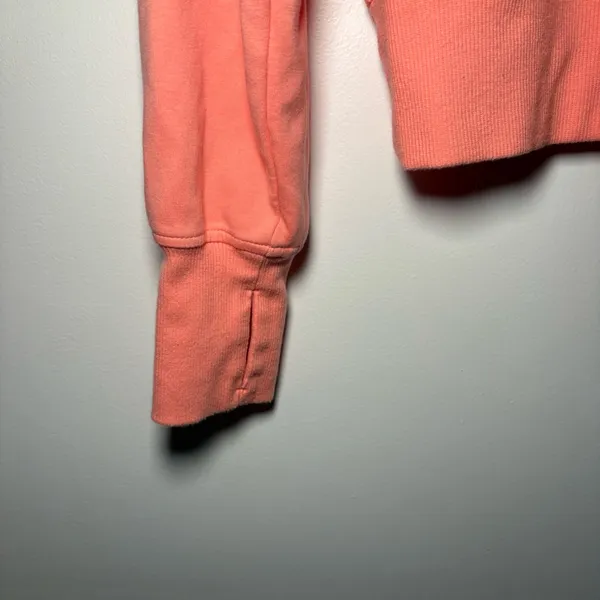 Old Navy Active Dynamic Fleece Half Zip Sweatshirt Size Large Tall Peach Nectar - Image 5