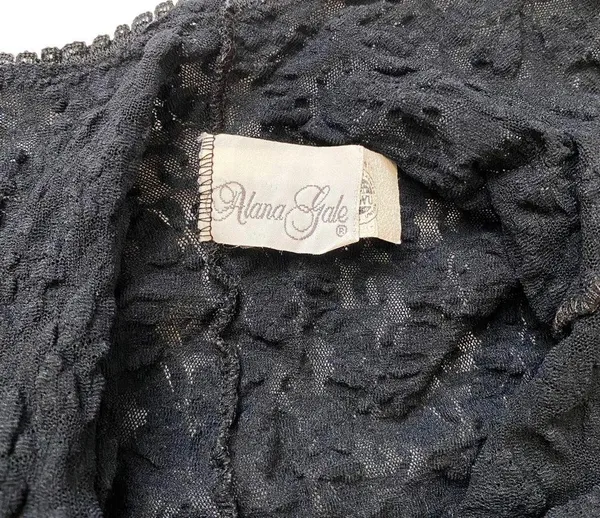 Vintage 60’s Alana Gale Lace Bodysuit Lingerie Intimates - Image 7