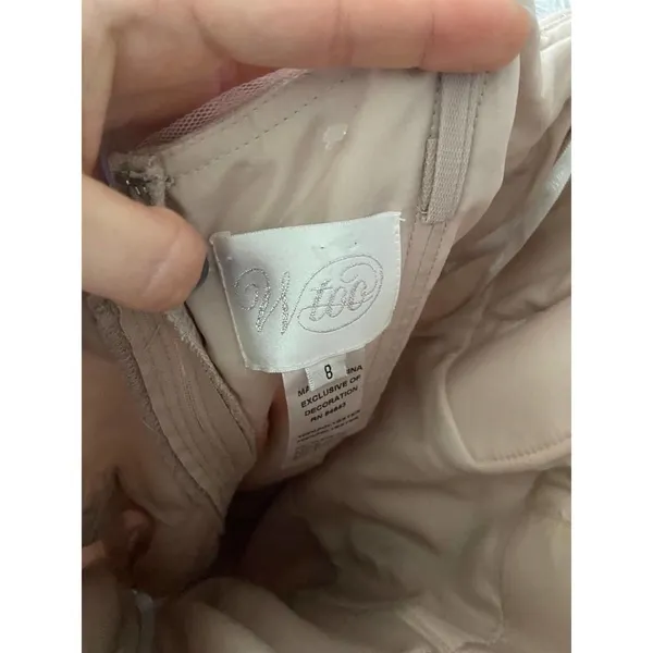 Watters dress w too tulle dress‎ prom or bridesmaid formal size 8 - Image 3