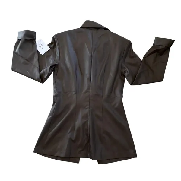 Wrapper High Fidelity Women Oly Bronze Lightweight Blazer Modern‎ Size Medium - Image 4