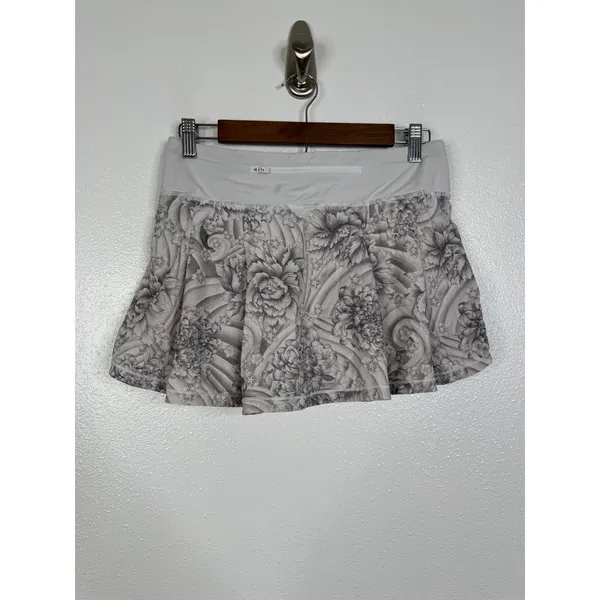Lululemon Pace Rival Skirt Regular Mini Twine White Multi Floral Tennis Skirt 6 - Image 6