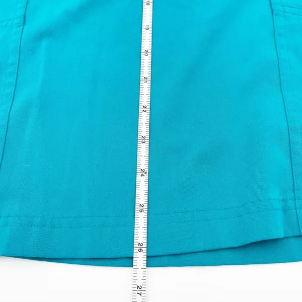 Dansko Women's Short Sleeve V-neck Button Back Nursing Scrub Top Size Medium - Image 12