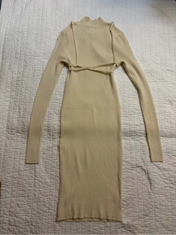 Michael Costello x REVOLVE "Dani" Cutout Sweater Mini Dress - Image 6