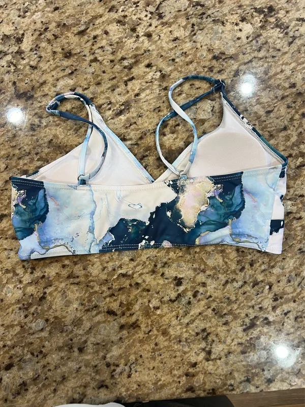 Swim Top Blue - Image 2