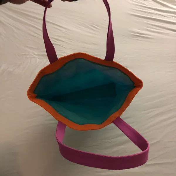 NWOT colorful Clinique beach tote - Image 2