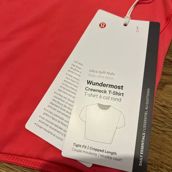 Lululemon Wundermost Ultra-Soft Nulu Hip-Length Crewneck Shirt - Image 4