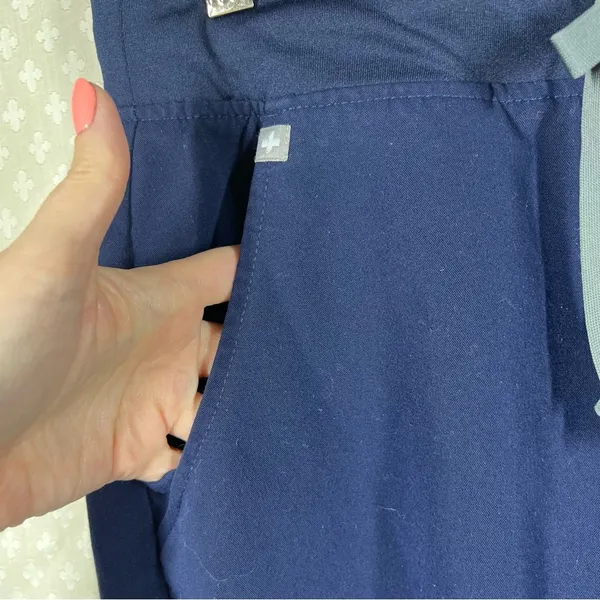 Figs Dark Blue‎ Zamora Scrub Pants - Image 3
