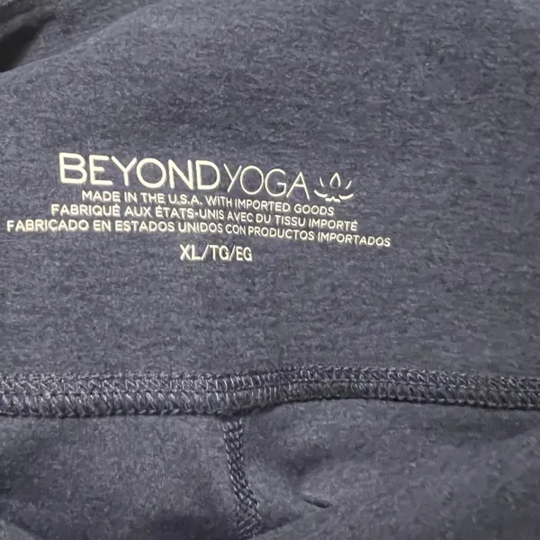 Beyond Yoga NWT Practice Performance Pant Navy Size XL‎ - Image 10
