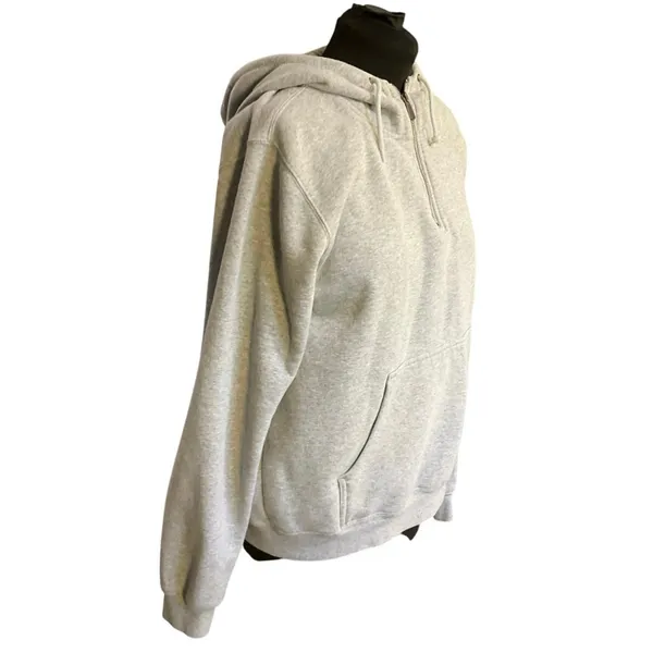 Carhartt Gray Half-Zip Hoodie - Image 2