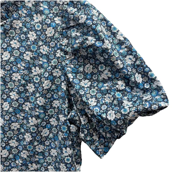 Tuckernuck Hyacinth House Size Medium Midi Dress Bluebells Floral Kentucky Derby - Image 5