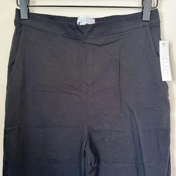 Abound Black Casual Pull-On Pants - Size: Extra Small - Image 3
