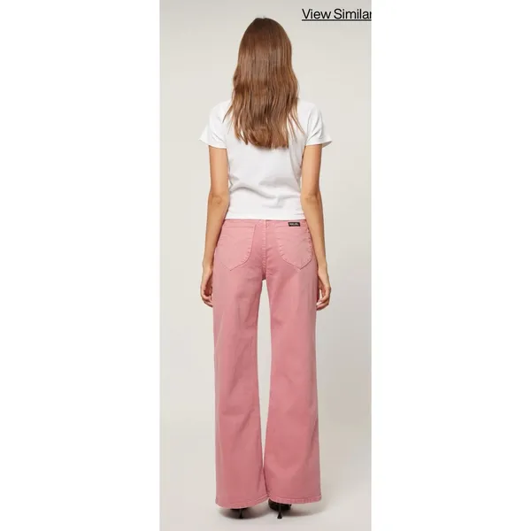 Rolla's Sailor Scoop‎ Long - Rose Size 26 Wide Leg High Rise - Image 2