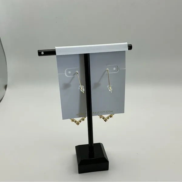 Kendra Scott Gold and Tan Earrings - Image 2