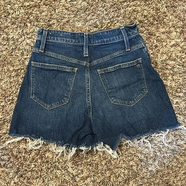 Madewell Curve High-Rise Denim Shorts 26 - Image 2