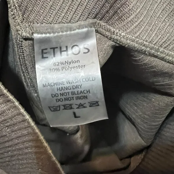 Ethos Brown Ribbed Bike Shorts 7"‎ inseam Size Large - Image 7