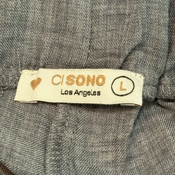 Ci Sono High Waist Blue Grey Shorts NWT size Large - Image 4