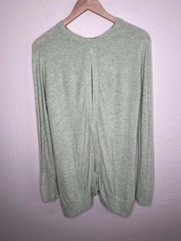 Lululemon Green Knit Sincerely Yours Sweater 8 - Image 6
