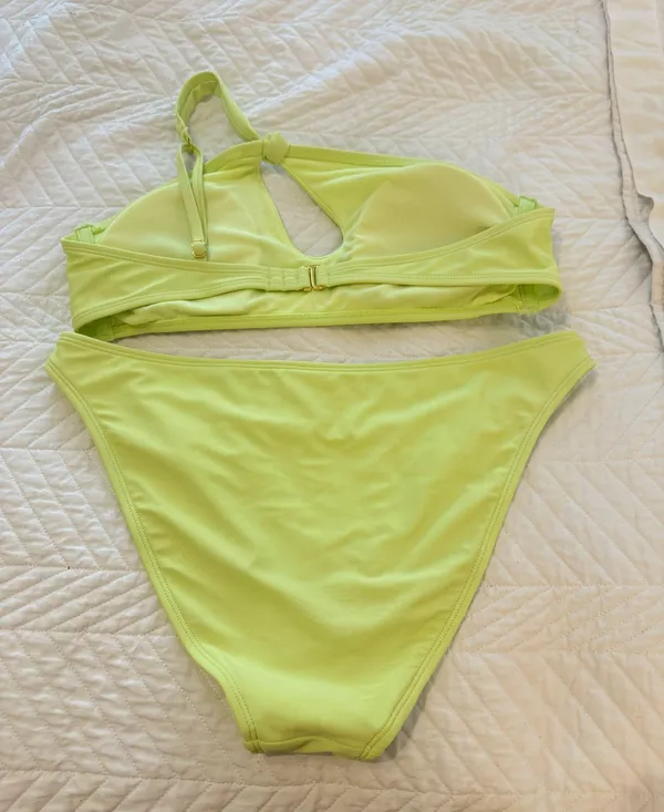 Target Lime/Yellow Bikini Set - Image 2
