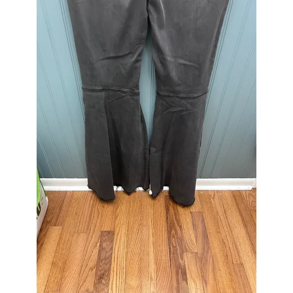 Free People Thirty One‎ Charcoal Grey Flare Jeans Womens Size 31 - Image 4