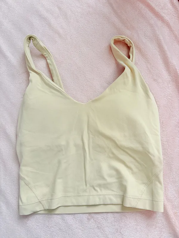 Beige Lululemon Align Tanktop Size 0 - Image 2