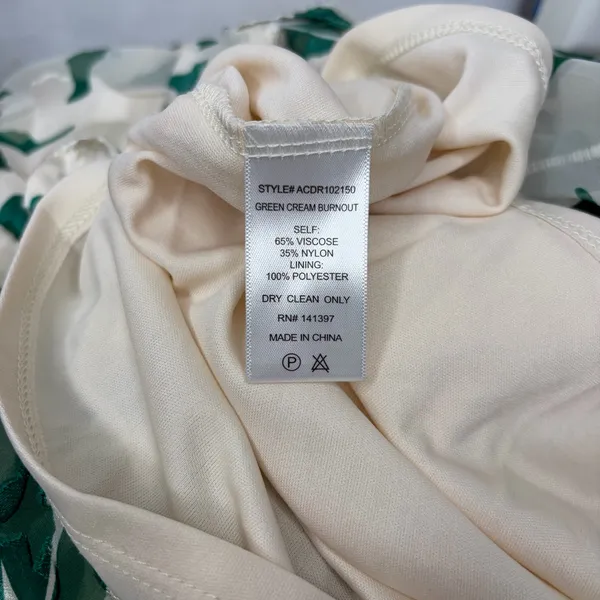 Astr The‎ Label Florecita Floral Cream & Green Dress - Image 7