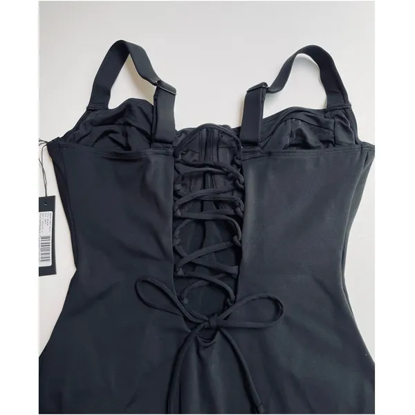 TA3 Lifty One Piece Swimsuit Corset Sculpting Black Size XL Regular/Long H/I - Image 5
