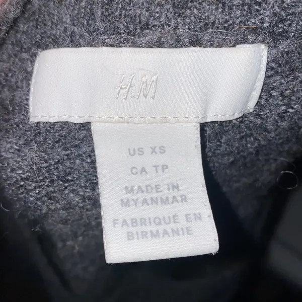 Dark Grey Sweater XS - Image 5